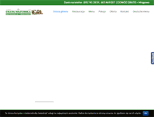 Tablet Screenshot of chatamazurska.com